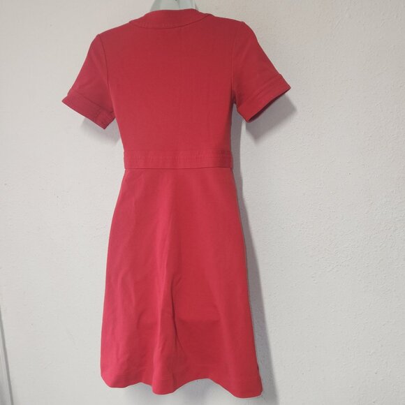 Boden *** stylish wrap dress Burnt Orange in size 4P - Picture 8 of 12